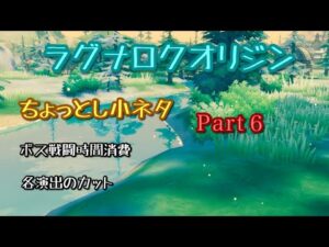【ラグオリ】ちょっとした小ネタ　part6【ラグナロクオリジン】