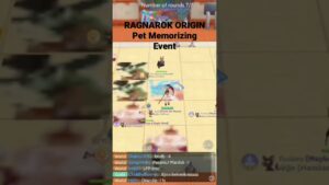Ragnarok Origin Pet Memorizing Event