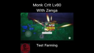Ragnarok Origin – Monk Crit farm Test Zenga Lv80 #RagnarokOrigin #Roo #MMORPG #Ragnarok #Ro #Shorts