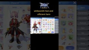 efficient whitesmith ragnarok origin grind #ragnarokoriginglobal