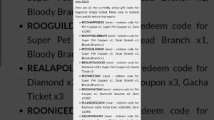 Ragnarok Origin REDEEM CODE JULY 17